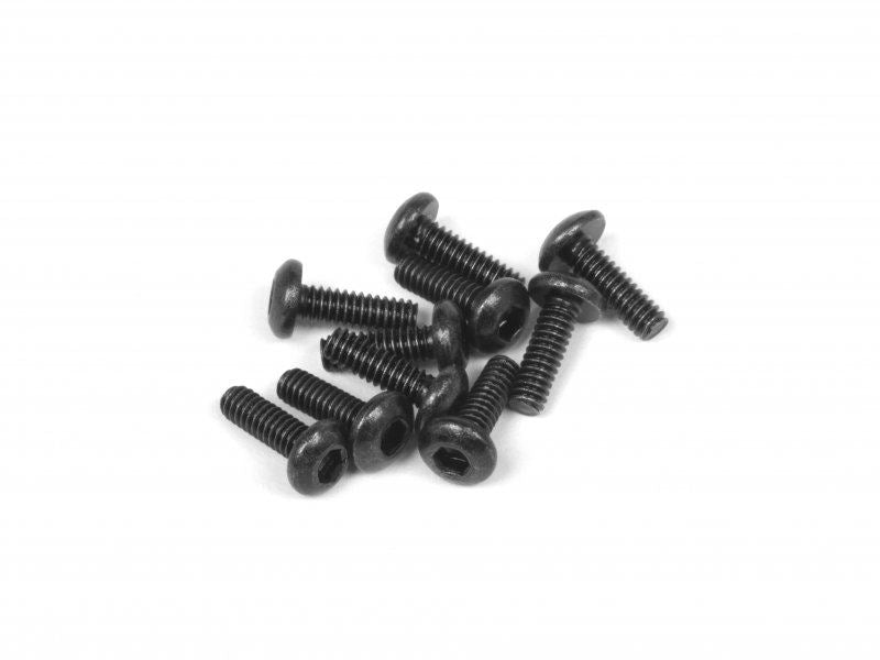 Button Head Screw M2X6Mm (Hex Socket/10Pcs)