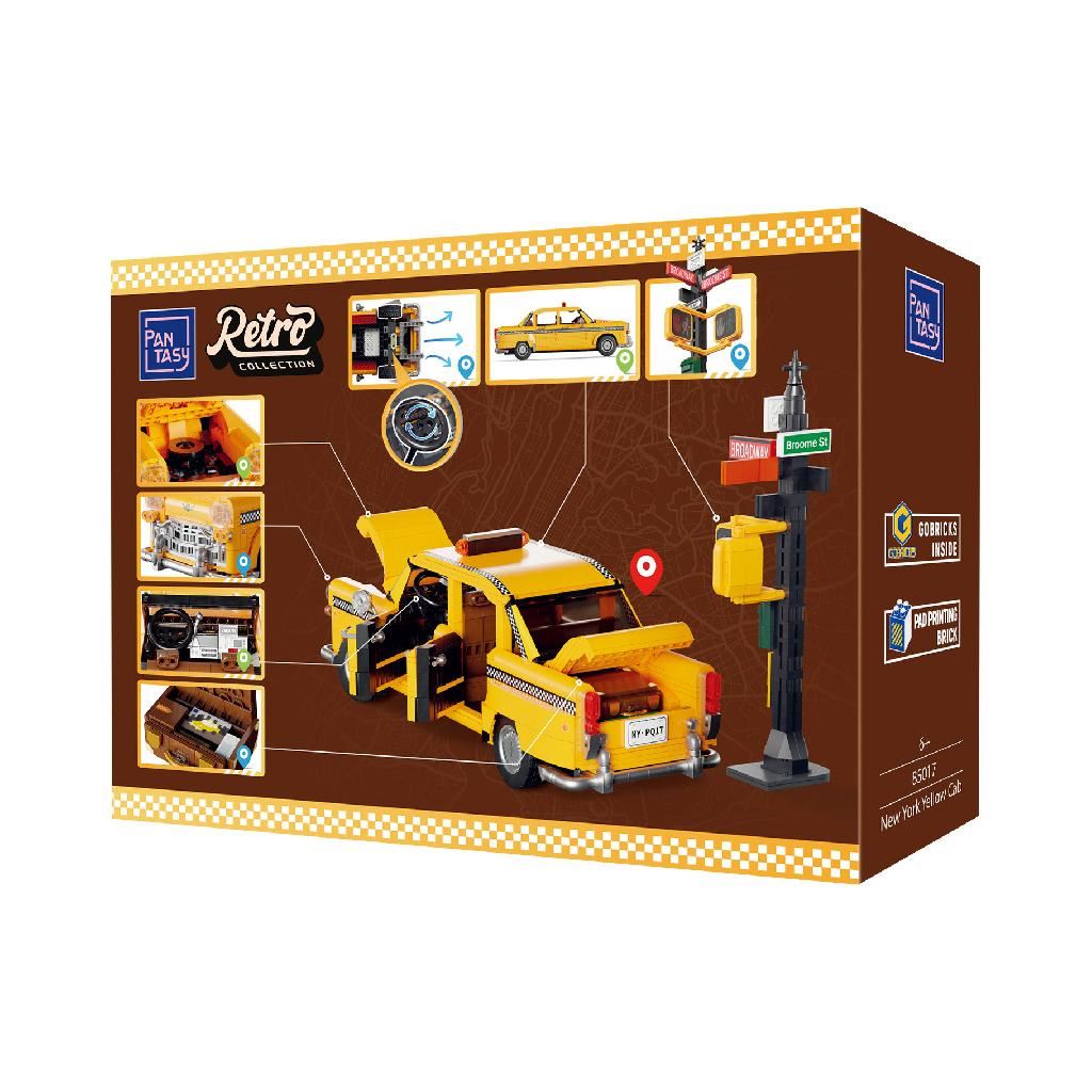 Pantasy New York Yellow Taxi Cab - 1601 Pcs