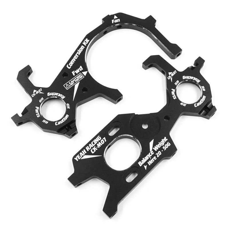 Yeah Racing Aluminium Front Bulkhead For CK-M07