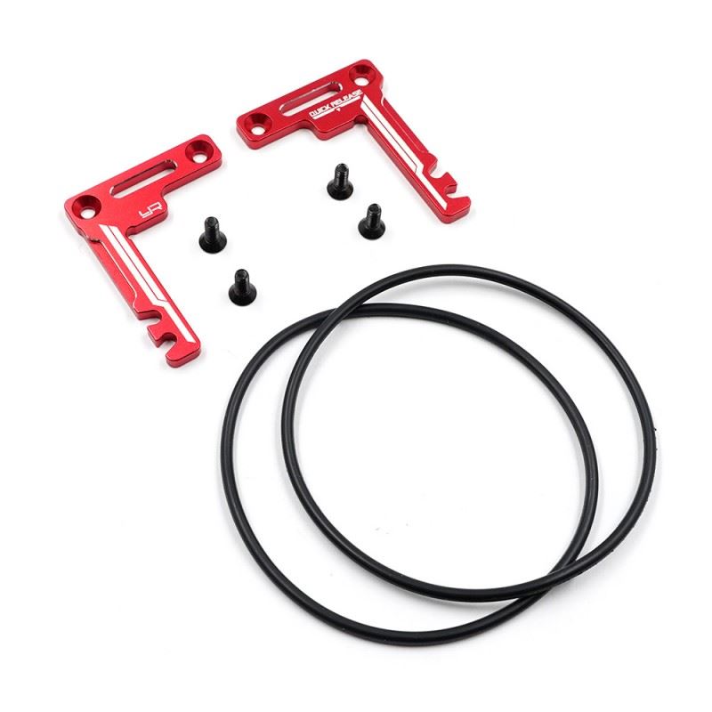 Yeah Racing Aluminum Short Battery Holder Set For Tamiya Tt02 Series