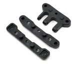 HOBAO HYPER SS/CAGE FRONT/REAR LOWER PLASTIC ARM HOLDER SET - C PL
