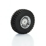 Pro-Line Flat Iron Front/Rear Tires Mounted 12Mm Hex Chrome Diablo (4