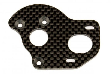 TEAM ASSOCIATED FT LAYDOWN/ LAYBACK MOTOR PLATE GRAPHITE