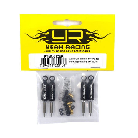 Yeah Racing Aluminum Internal Shocks Set For Kyosho Mini-Z 4x4 MX-01