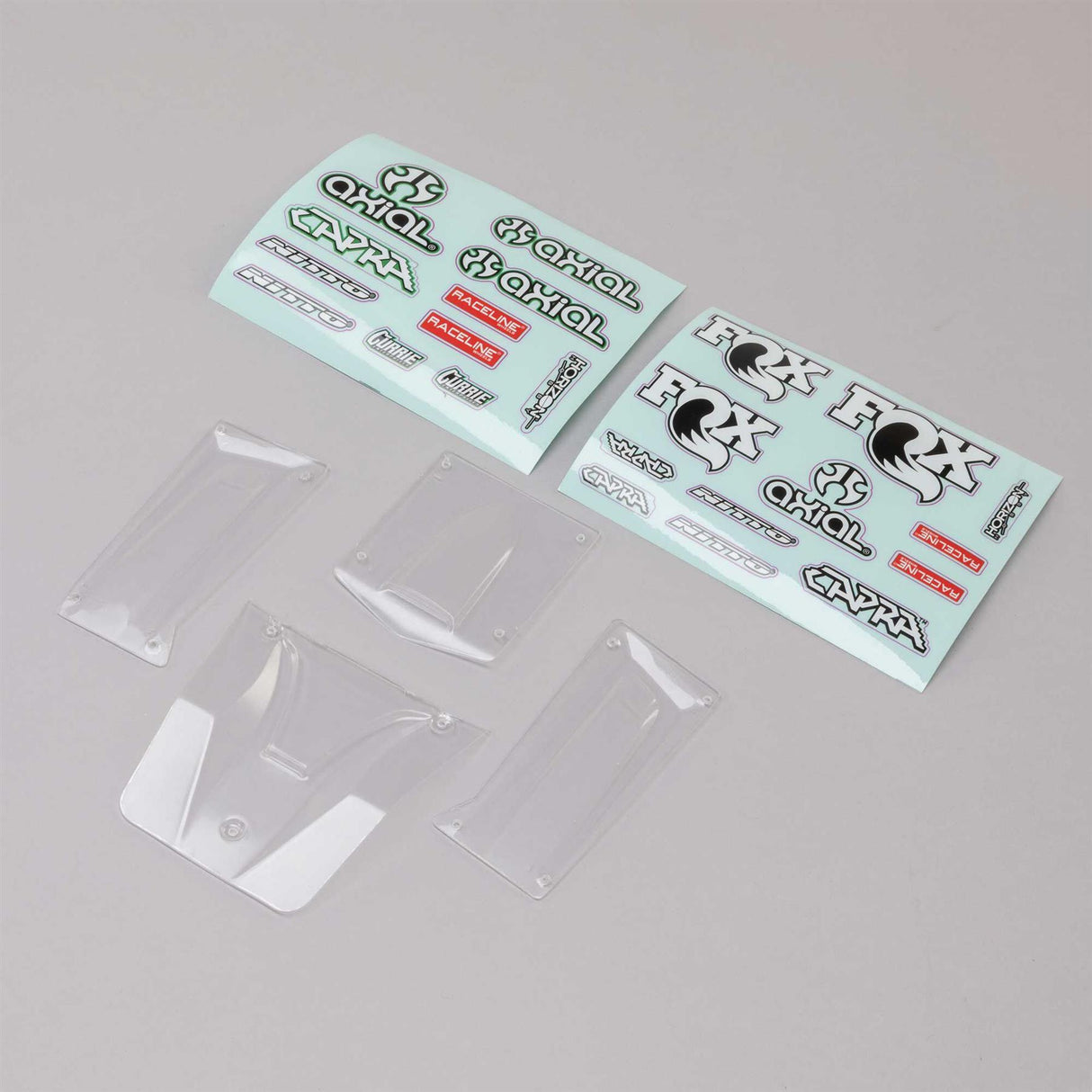 Axial Body Panel Set, Clear, Capra: UTB18