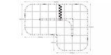 Kyosho Mini-Z Carpet Track 50 Basic Set (40Pcs - 50X50)