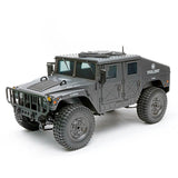 E-Zee Rc 1/16 4Wd Rc Hummer Military Truck - Black