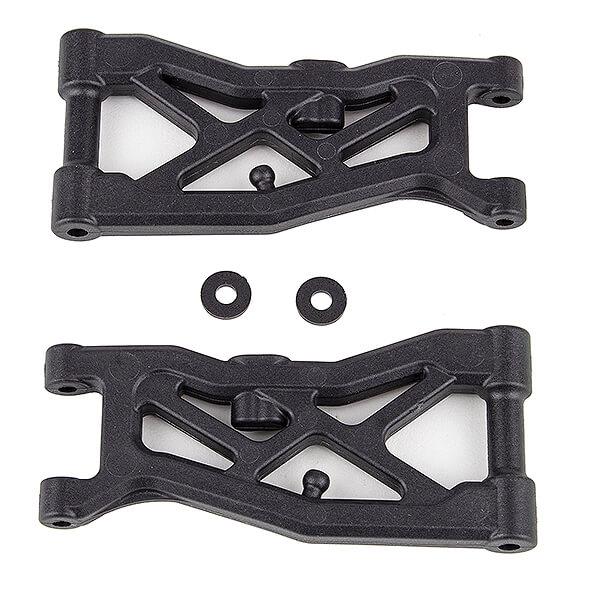 TEAM ASSOCIATED RC10B74.2 FT F RONT SUSP. ARMS GULL WING CARB