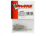 TRAXXAS Suspension screw pin set, steel (hex drive)