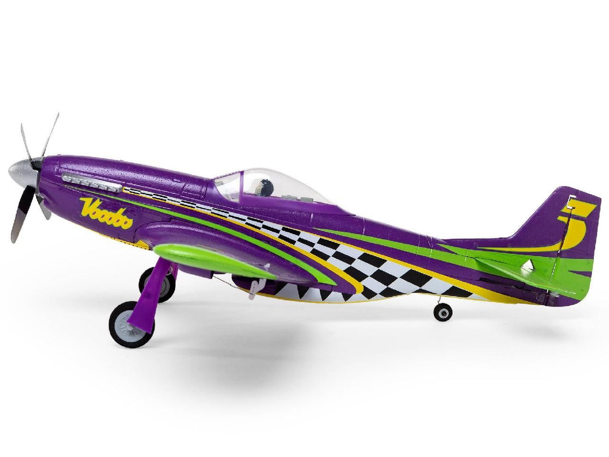 E Flite UMX P-51D Voodoo BNF Basic with AS3X and SAFE Select