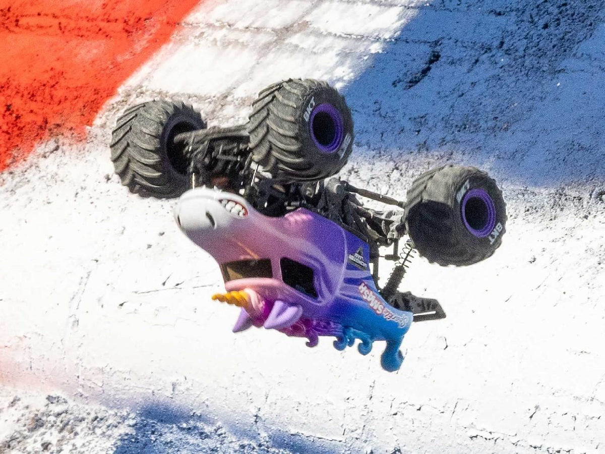 Losi 1/18 Mini Lmt Sparkle Smash 2S 4X4 Rtr Brushed Monster Truck