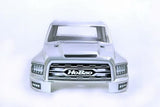 Hobao Hyper MT Plus II Printed Body Shell - Silver White