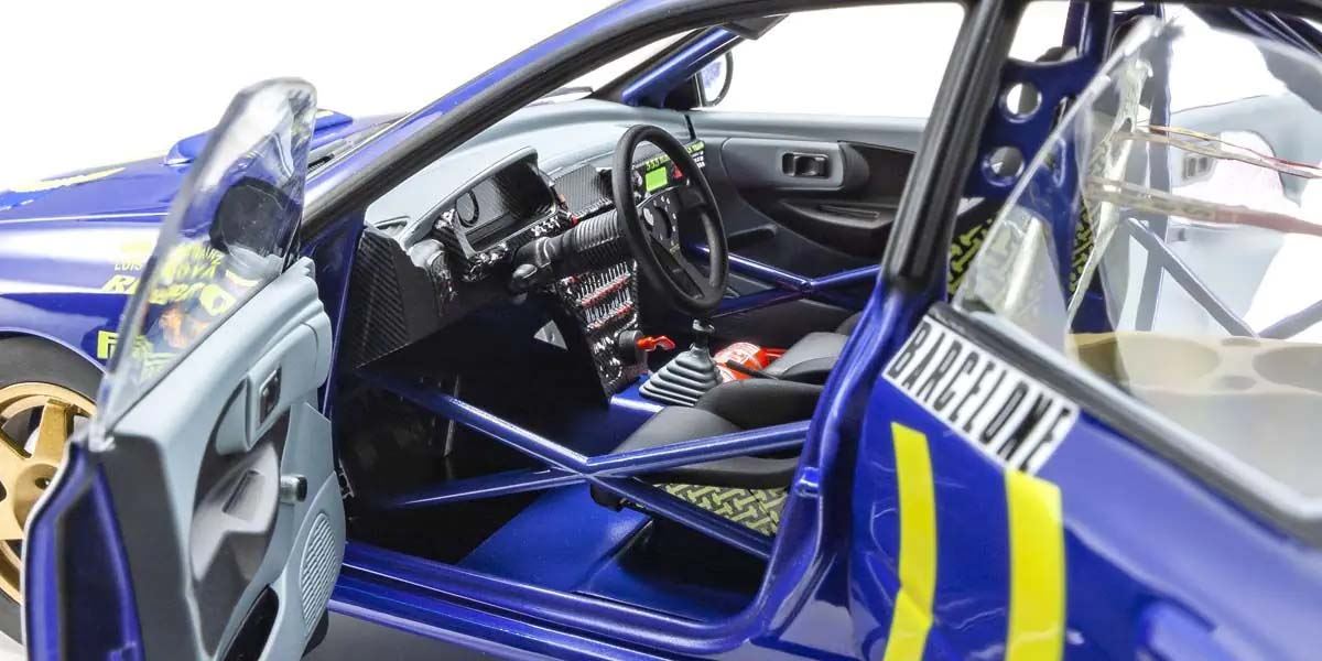 Kyosho 1:18 Subaru Impreza Carlos Sainz Winner Monte Carlo 1995 Nr.5