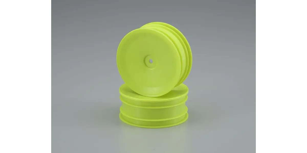 Front Wheel 2.2In Kyosho Ultima Rb5-Rb7-Sb Dirtmaster (2) Yellow