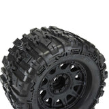 Proline 1/8 Trencher Hp Belted F/R 3.8In Mt Tires Mounted 17mm Blk Ra