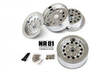 GMADE 1.9 NR01 BEADLOCK WHEELS (CHROME) (2)