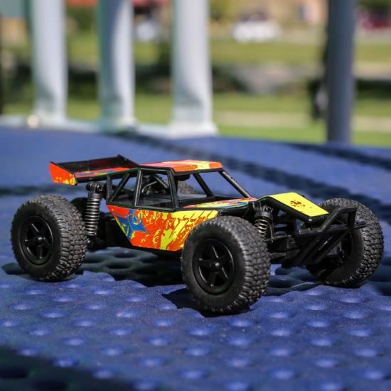 ECX Micro Roost 1/28 2WD RTR Orange/Yellow (ECX00007T2)