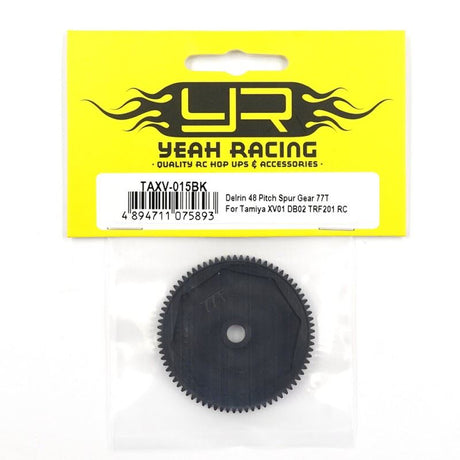 Yeah Racing Delrin 48 Pitch Spur Gear 77T For Tamiya Xv01 Db02 Trf201 Rc