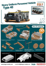 Dragon 1/72 Heavy Uniform Personnel Vehicle Type 40