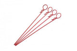 Fastrax Small Metallic Red Long Body Pin