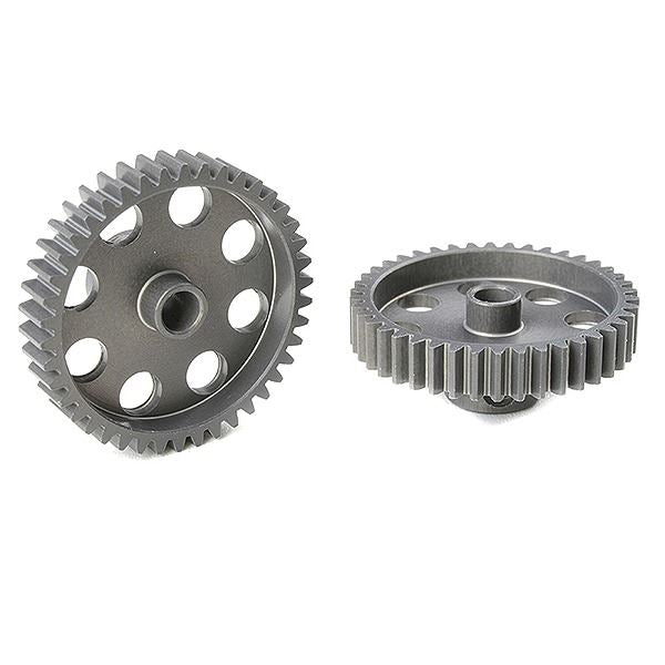 Corally 48 Dp Pinion Short Hard Anodised Al7075 42 Teeth Shaft Dia. 3.17mm