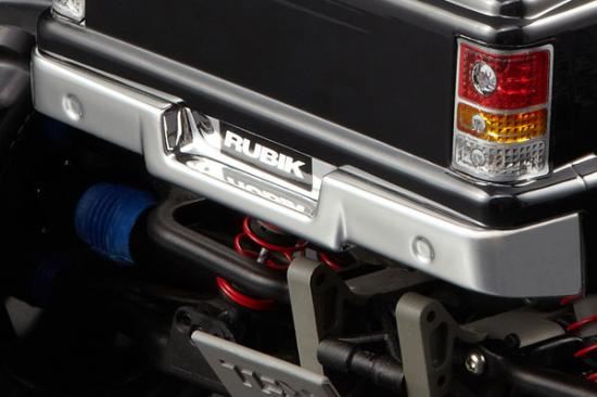 Killer Body Chromed Rear Bumper 1/10 Electric Monster Truck