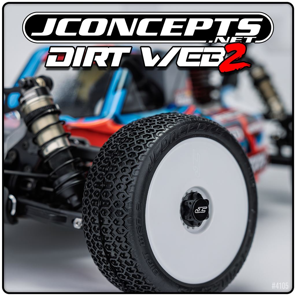 Dirt Web 2 - Silver (Fits 83Mm 1/8Th Buggy Wheel)