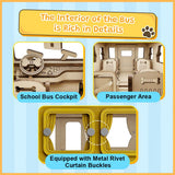 Puremind Peanuts™ Snoopy Yellow School Bus