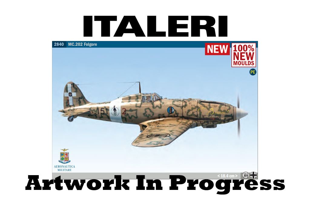 Italeri Macchi C.202 Folgore Italian Fighter Aircraft