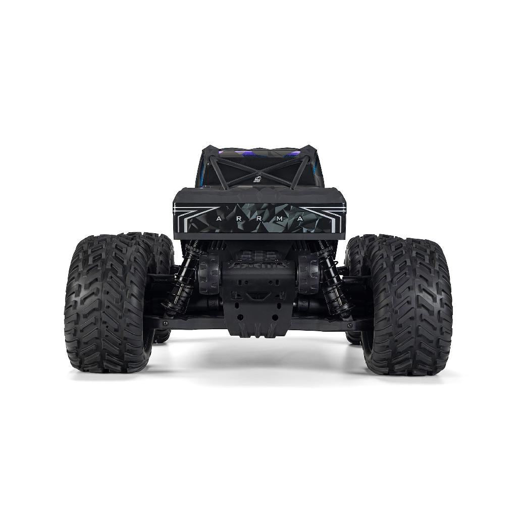 Arrma 1/8 Quake 4S Dsc 4X4 Rtr Monter Truck, Le Black/Pearl