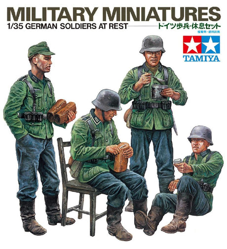 Tamiya 1/35 German Soldiers At Rest