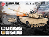 Brother Tank Rc Tank 1 18 Usa M1A2 Desert Storm