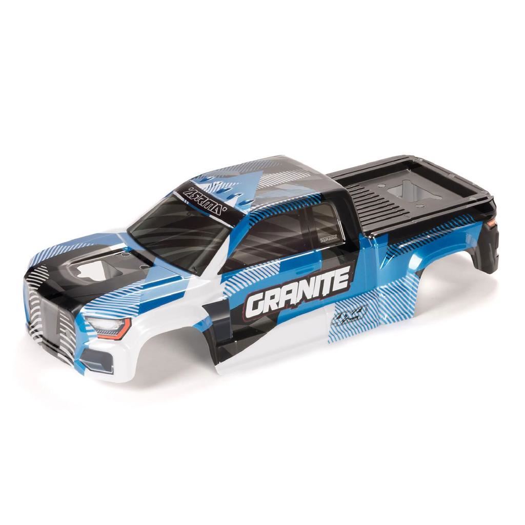 Arrma Granite Clipless Painted Decaled Trimmed Body, Blue