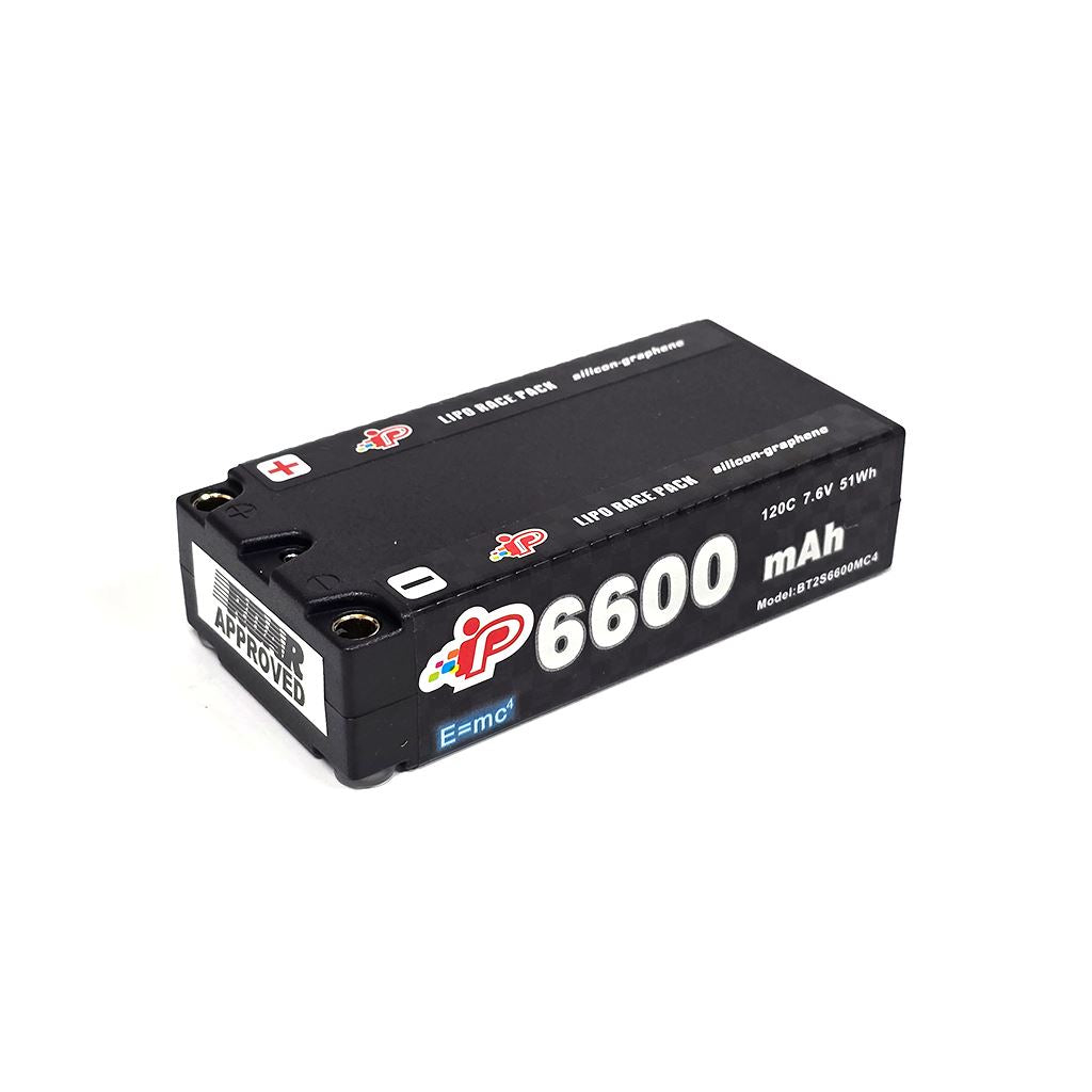 Intellect Lipo Lihv 6600Mah 2S 25.1Mm Shorty 7.6V