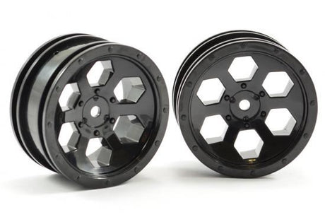 FTX OUTBACK 6HEX WHEEL (2) - BLACK