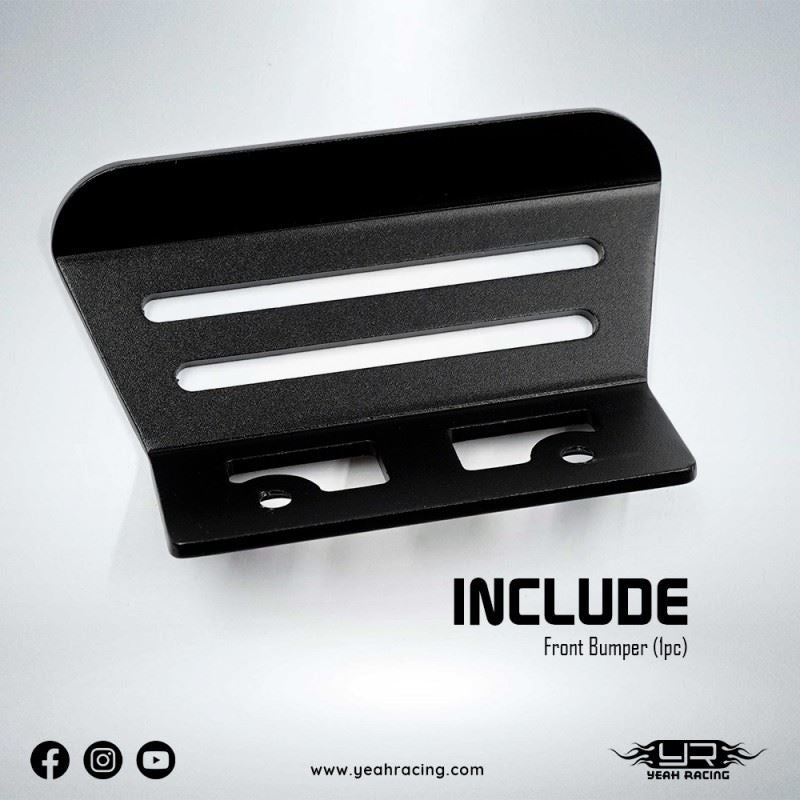 Yeah Racing Aluminum Front Bumper For Yokomo 870C Super Dog Fighter