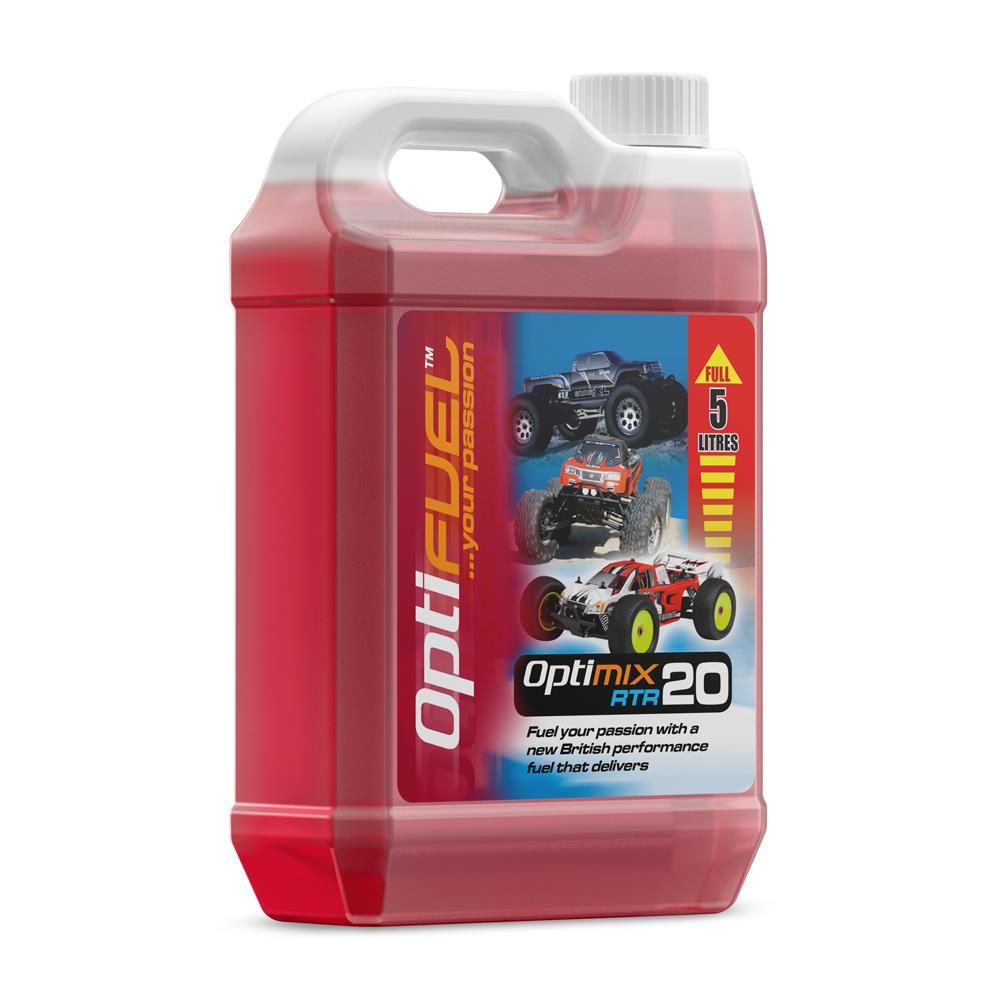Optifuel Optimix RTR 20% Nitro Car Fuel 5 Litres