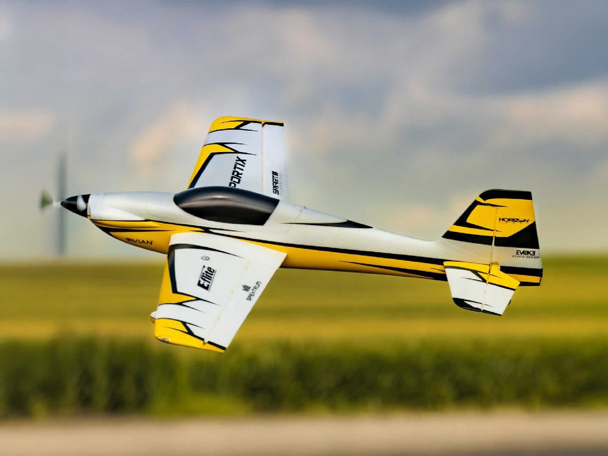 E Flite Sportix 1.1M Bnf Basic With As3X+ & Safe Select