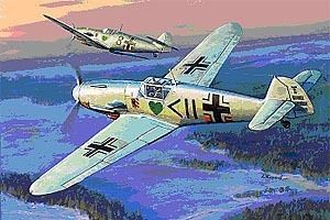Zvesda Messerschmitt B-109 F2