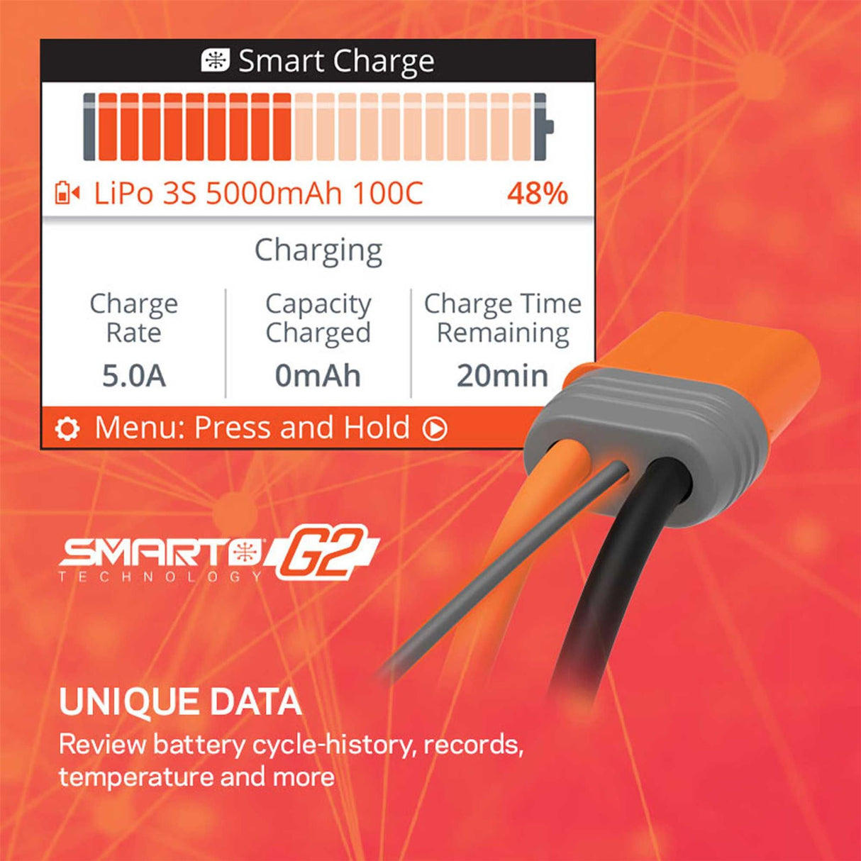 Spektrum S155 G2 1x55W AC Smart Charger, International