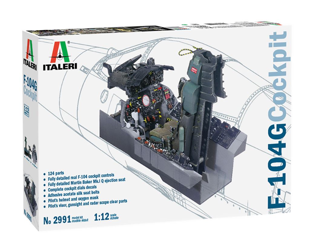 Italeri 1/12 F104G Cockpit