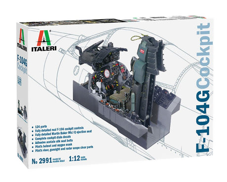Italeri 1/12 F104G Cockpit