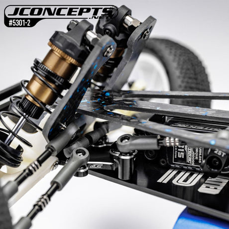 Rc10 1989 Stealth Alloy Bellcrank Set - Blue