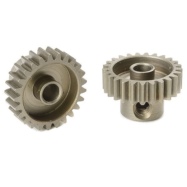 Corally 48 Dp Pinion Short Hardened Steel 25 Teeth Shaft Dia. 3.17mm
