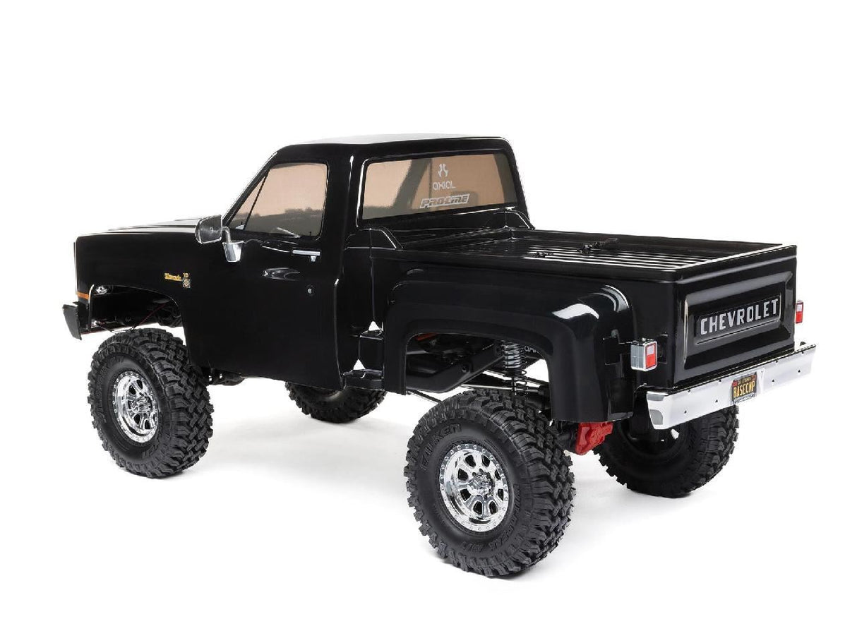 Axial 1/10 SCX10 III Base Camp 1982 Chevy K10 4X4 RTR, Black