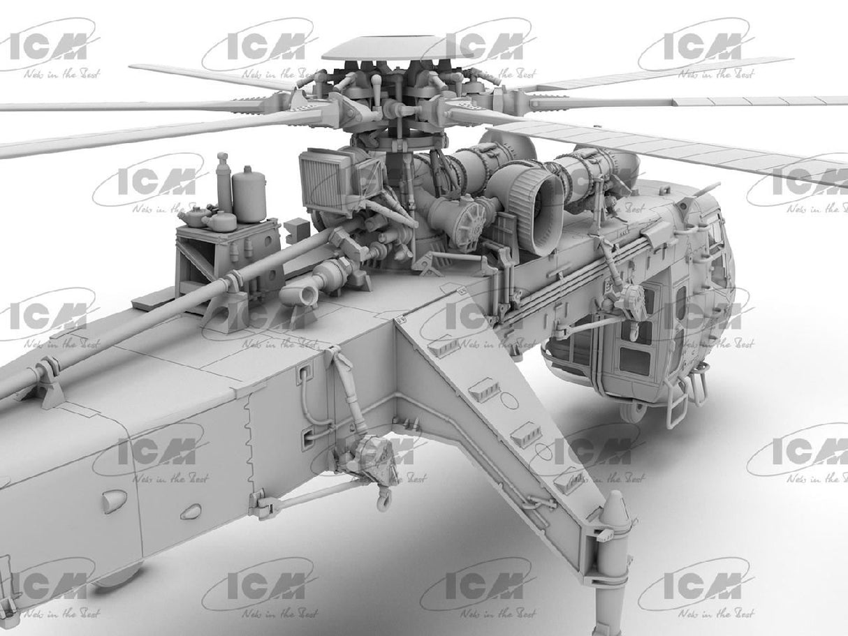Icm Sikorsky Ch-54A Tarhe U.S. Heavy Lift Helicopter