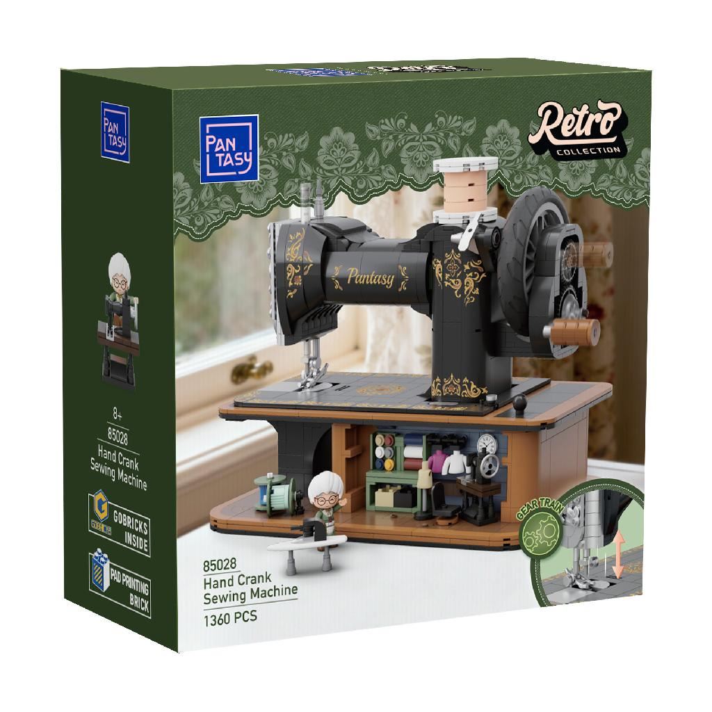Pantasy Antique Hand Crank Sewing Machine - 1360 Pcs