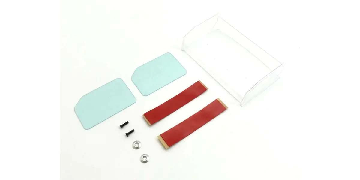 Rear Wing 1:10 Pc Kyosho Ultima Jj / Optima Mid 87 Wc