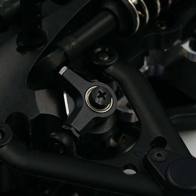 Yeah Racing Aluminum Rocker Arms 2 pcs Black For Tamiya TC01