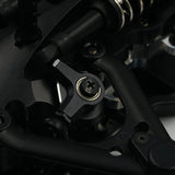 Yeah Racing Aluminum Rocker Arms 2 pcs Black For Tamiya TC01